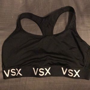 VSX Black Sports Bra